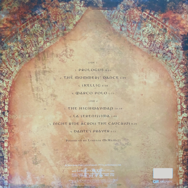 Vinyl Record Loreena McKennitt – The Book Of Secrets (Yellow, Transparent) LP - img.1