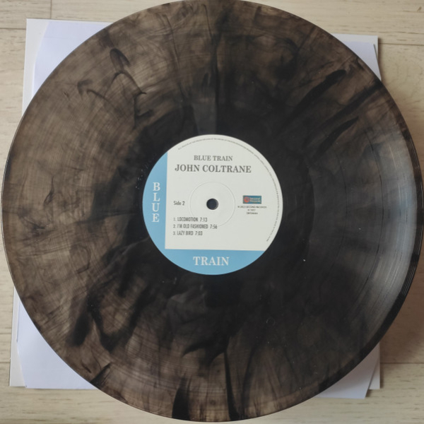 Vinyl Record John Coltrane - Blue train (Grey marble) LP - img.3