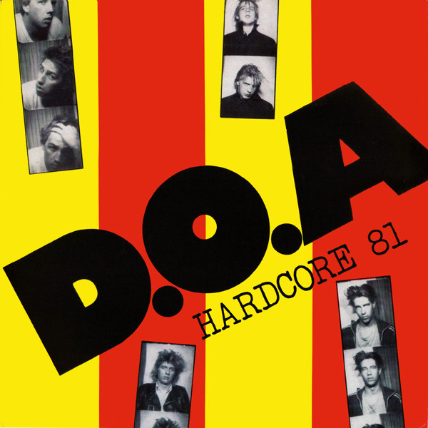 Vinyl Record D.O.A. - Hardcore 81 LP - img.0