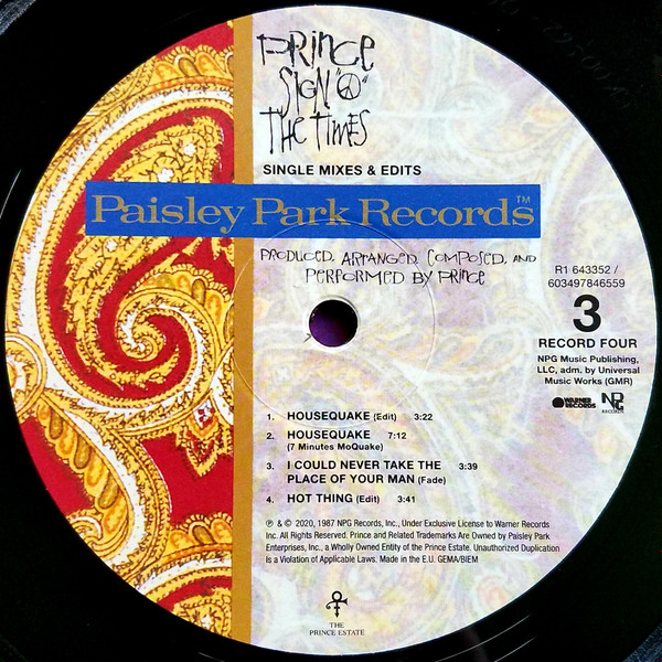 Box set Prince - Sign O' The Times (Deluxe Edition, Box set) - 4LP - img.19