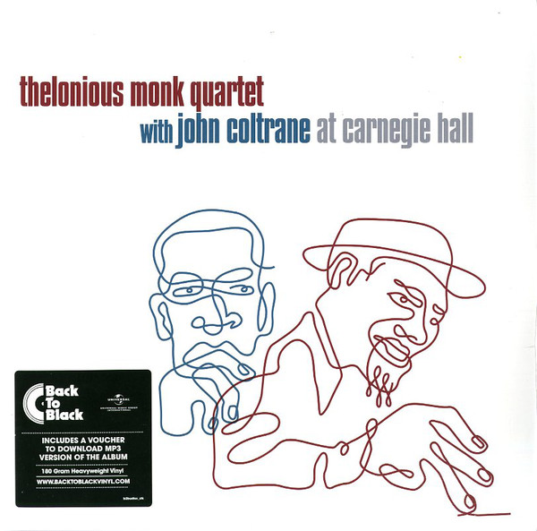 Vinyl Record Thelonious Monk Quartet; John Coltrane - At Carnegie Hall - img.0