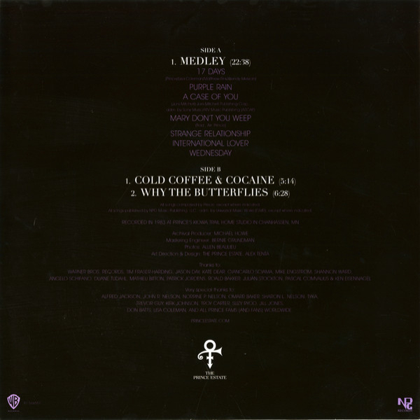 Vinyl Record Prince – Piano & A Microphone 1983 LP - img.4