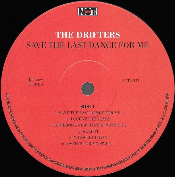 Vinyl Record The Drifters - Save The Last Dance For Me - img.2