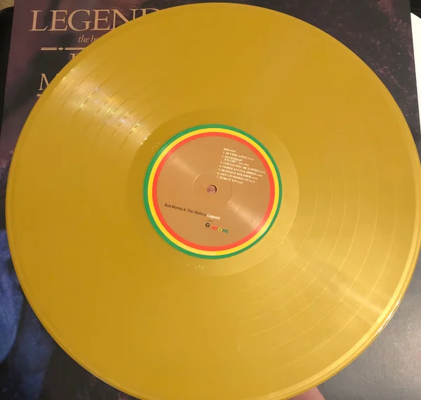 Vinyl Record Bob Marley and The Wailers - Legend (Limited Edition Gold Vinyl) LP - img.2