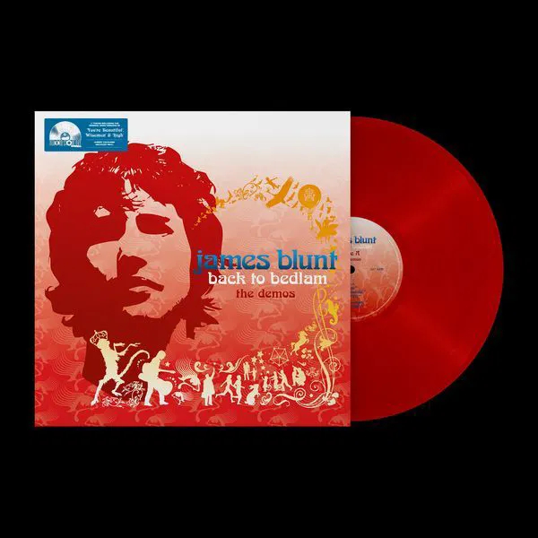 Vinyl Record James Blunt - Back To Bedlam: The Demos (Red) LP - img.1