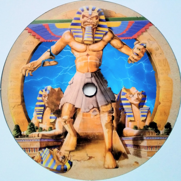 Vinyl Record Iron Maiden – Powerslave - Zoetrope picture LP - img.2