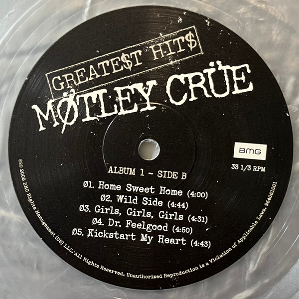 Vinyl Record Motley Crue - Greatest Hits (Exclusive Silver Marble) - 2LP - img.11