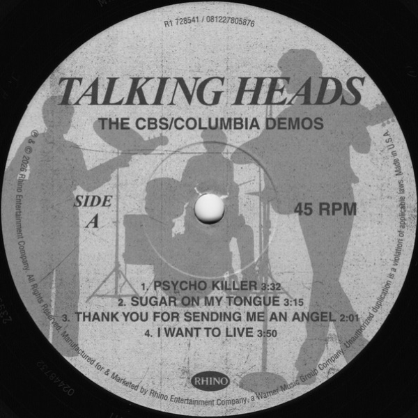 Vinyl Record Talking Heads - The CBS/Columbia Demos (RSD) (Limited) - 2LP - img.4
