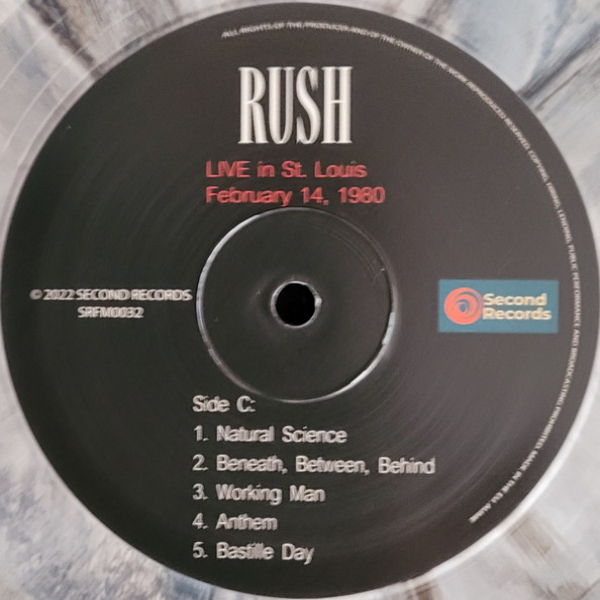 Vinyl Record Rush – Live In St. Louis 1980 (Grey Marbled) - 2LP - img.9