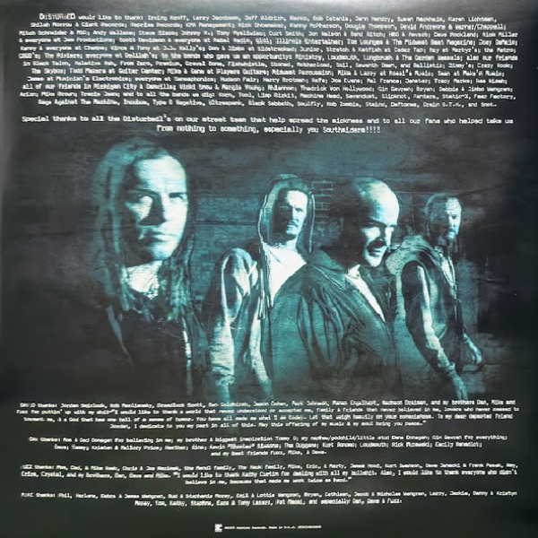 Vinyl Record Disturbed – The Sickness (Green, Limited) LP - img.2