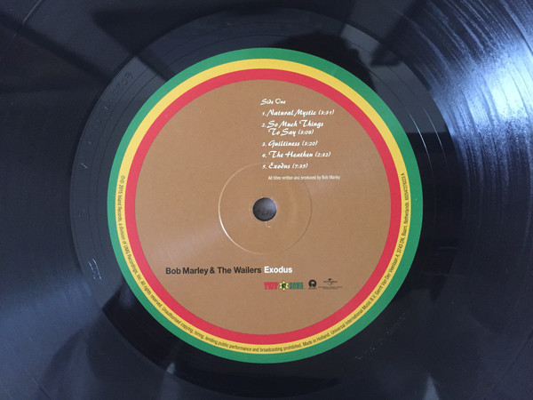 Vinyl Record Bob Marley & The Wailers - Exodus - img.2