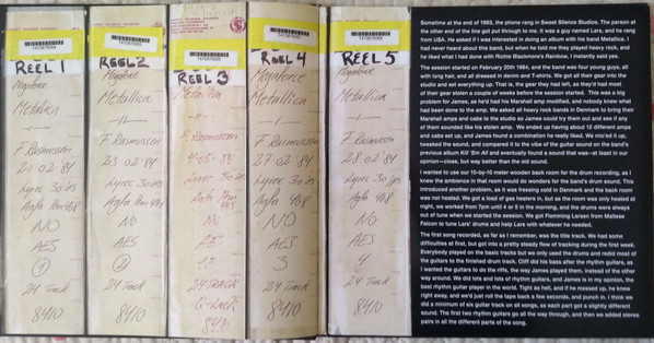 Box set Metallica – Ride The Lightning - Box 4LP + 6CD + DVD - img.4