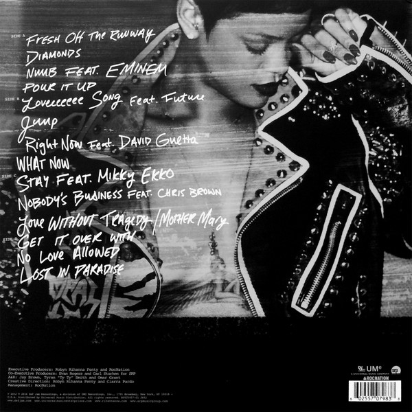 Vinyl Record Rihanna - Unapologetic LP - img.1