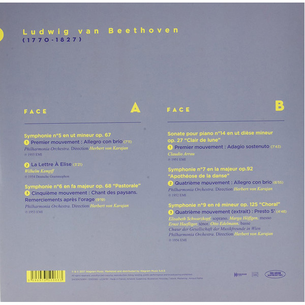 Vinyl Record Ludwig van Beethoven - The Masterpieces Of Ludwig Van Beethoven - LP - img.1