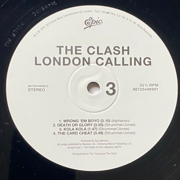 Vinyl Record The Clash - London Calling - 2LP - img.4