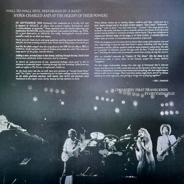 Vinyl Record Fleetwood Mac – Mirage Tour 82 (Black Limited) - 3LP - img.5