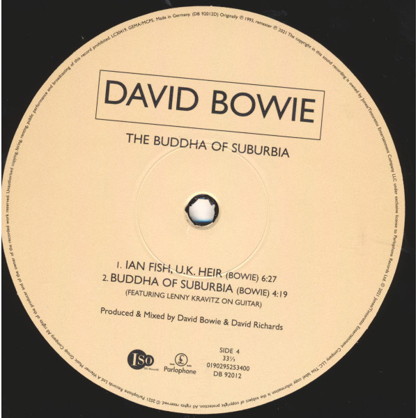 Vinyl Record David Bowie – The Buddha Of Suburbia LP - img.5