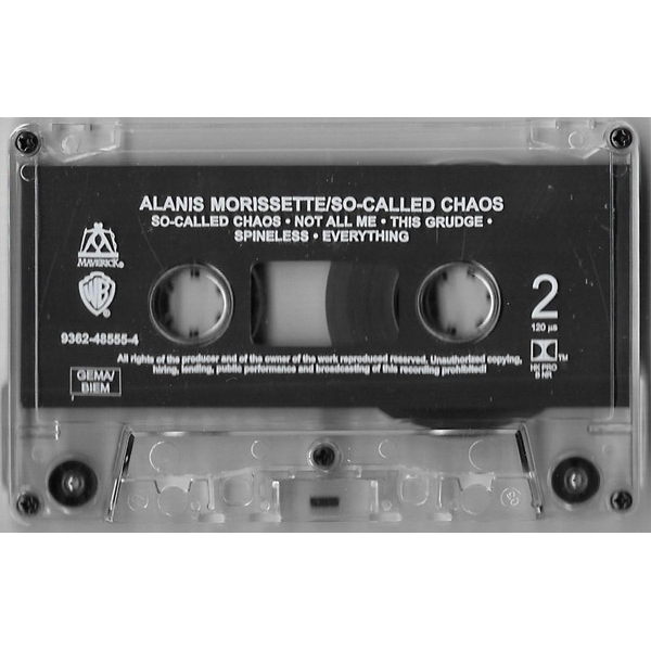 Сassette Tape Alanis Morissette - So-Called Chaos - img.5