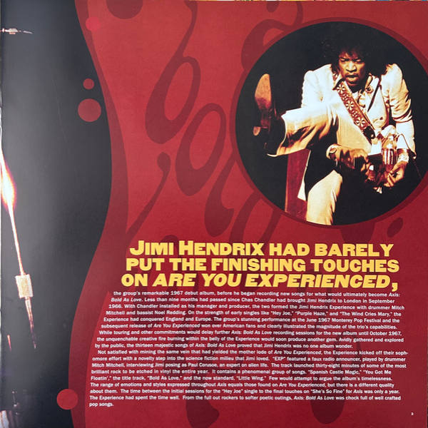 The Jimi Hendrix Experience - Axis: Bold As Love LP - img.9