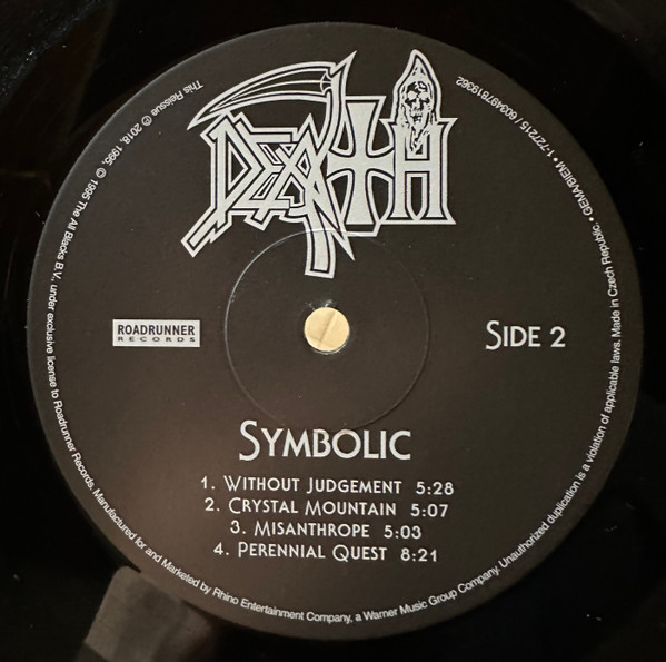 Vinyl Record Death - Symbolic LP - img.4