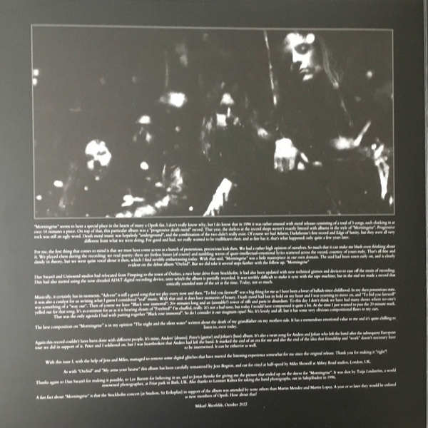 Vinyl Record Opeth – Morningrise (Silver Vinyl) - 2LP - img.3