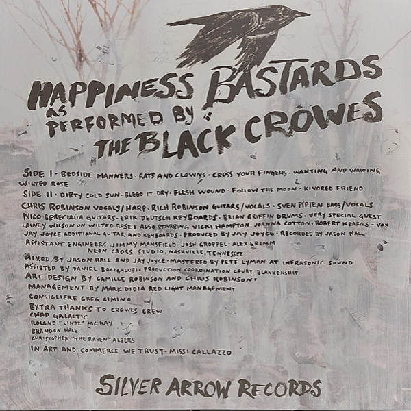 Vinyl Record Black Crowes - Happiness Bastards LP - img.4