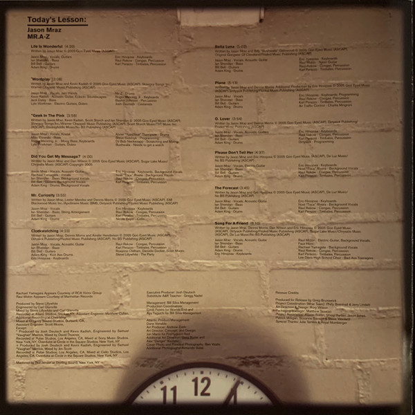 Vinyl Record Jason Mraz – Mr. A-Z (Deluxe) - 2LP - img.7