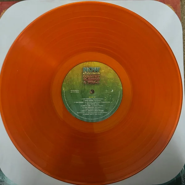 Vinyl Record Various – Now That’s What I Call Country Classics 70s (Coloured Orange) LP - img.1