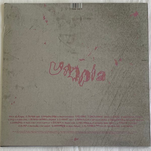 Vinyl Record Travis Scott – Utopia - Crystal Clear - 2LP - img.1