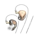 - img.0 In-ear headphones KZ ZEX Pro with Mic Gold - img.0