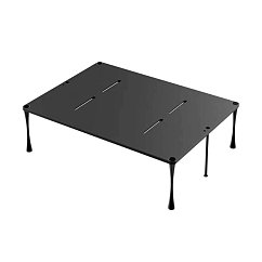 Headphone stand ddHiFi HS550 HiFi Rack Black (2cm + 12cm + 18cm)