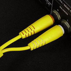Cable UDG Ultimate Audio Cable Set 2Jack 6.3mm - 2Jack 6.3mm Straight 1.5m Yellow