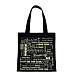 Bag HumminGuru Vinyl Record Tote Bag Black - img.0