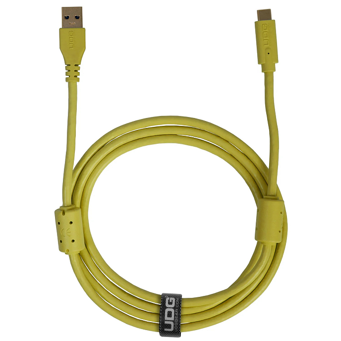 Cable UDG Ultimate Audio Cable USB-C - USB-A Straight 1.5m Yellow - img.0