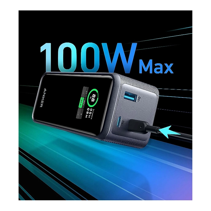 Portable battery Anker Prime 20000mAh 200W Black - img.4