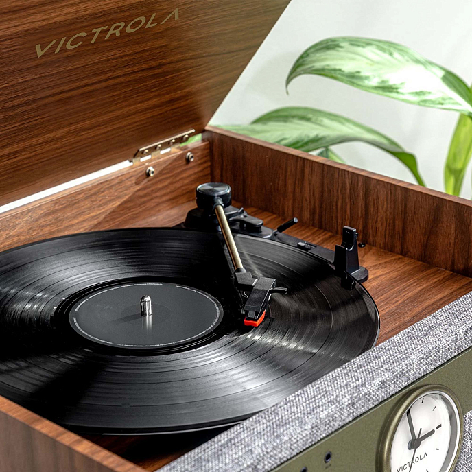 Music system Victrola Music Centre 6-in-1 Walnut - img.8
