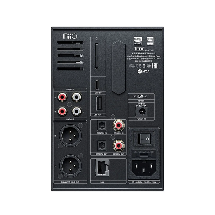 Headphone amplifier with DAC FiiO R7 Black - img.4