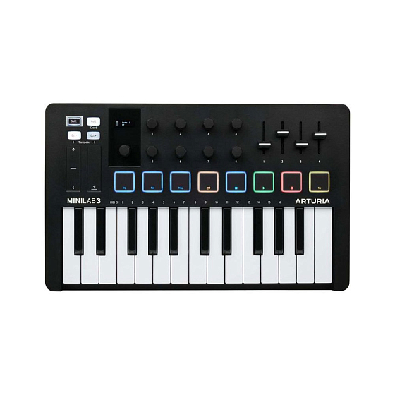 MIDI Keyboard Arturia MiniLAB 3 Black Edition - img.0