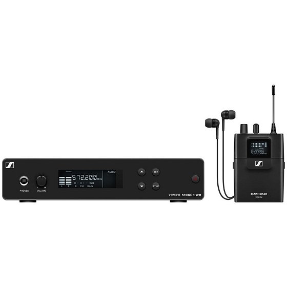 Radio system Sennheiser XSW IEM SET (B) Black - img.0