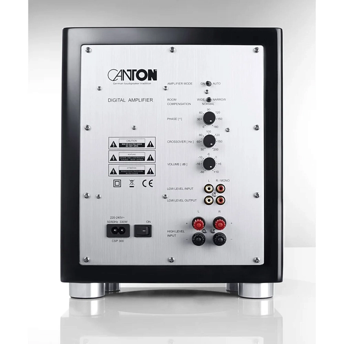 Subwoofer Canton SUB 601 Black High Gloss - img.2