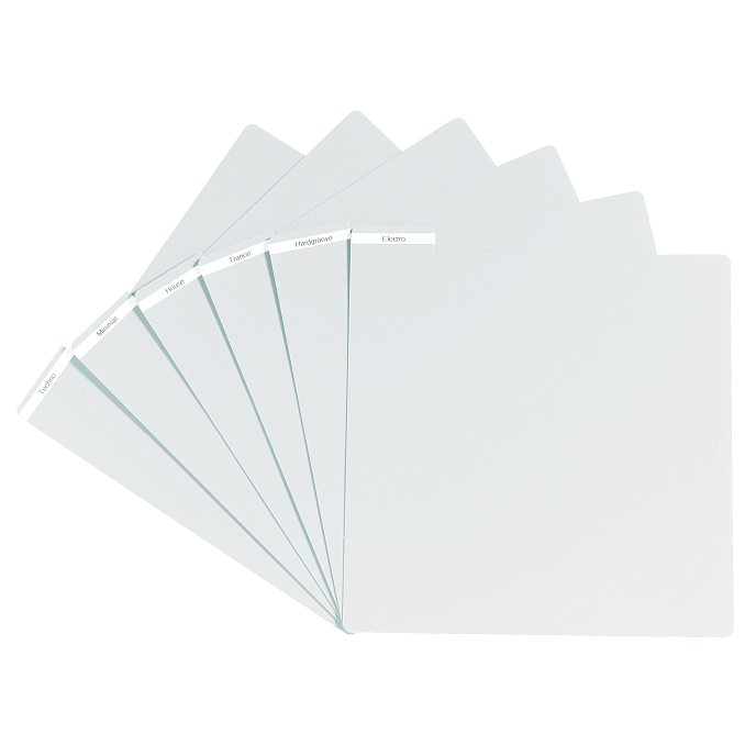 Record dividers Glorious Vinyl Divider White - img.0