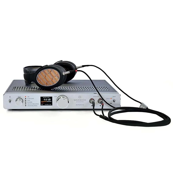 Headphone Amplifiers and DACs Warwick Acoustics Aperio Amplifier Silver - img.1