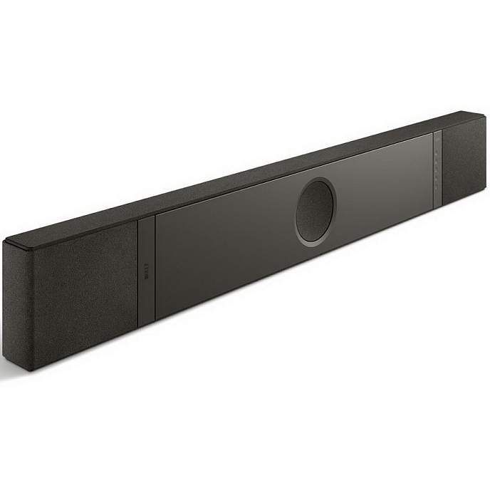 Kit KEF XIO Soundbar Black + KC62 Carbon Black + KW1 Kit - img.2