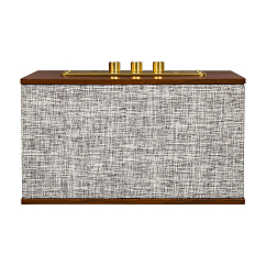 Speaker System Crosley Octave Bluetooth Speaker Walnut