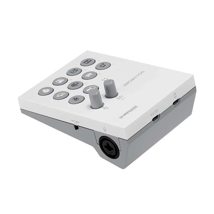 Audio interface Roland GO LIVECAST White - img.5