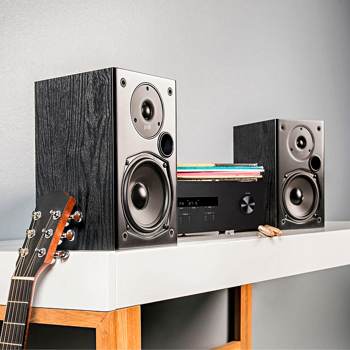 Bookshelf speakers Polk Audio T15 Black - img.3