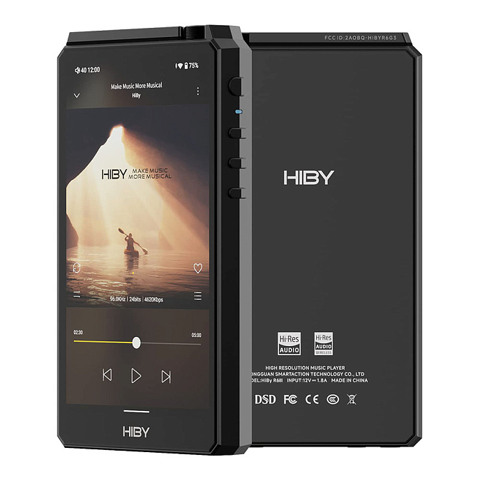 Player Hiby R6 III Black - img.1