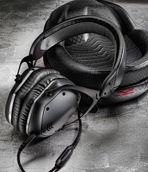 Headphones V-Moda Crossfade LP2 Vocal Matte black Metal