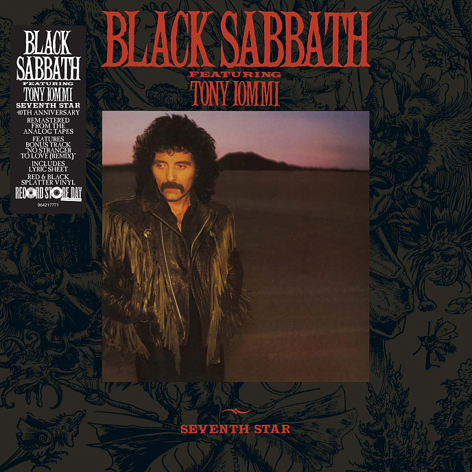 Vinyl Record Black Sabbath - Seventh Star (Red & Black) (RSD26) LP - img.0