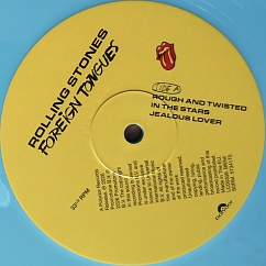 Vinyl Record Rolling Stones - Foreign Tongues (Baby Blue) - 2LP